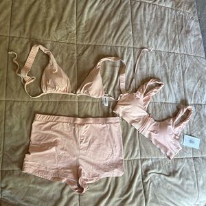 Dippin daisy’s Light Pink Women’s swim set